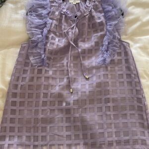 NWOT lavender entro top